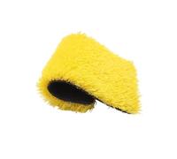 ZNQNDSR Gazon Artificiel pour Chiens, Gazon De Pelouse Personnalisable Coloré avec Trous De Drainage, pour Toit De Zone d'animaux De Compagnie De Patio D'arrière-Cour(Yellow,6.5x49.2ft)