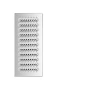 ZNQNDSR Grille De Drainage Extérieure en Acier Inoxydable 201 pour Allée, Jardin, Cour, Allée, Garage(22.8x11.8x0.98in)