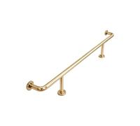 ZNQNDSR Kit De Repose-Pieds De Barre en Acier Inoxydable, pour Barres Robustes D'intérieur, Garde-Corps Mural pour Restaurant, Cuisine, Café(Champagne Gold,5.0M/16.40FT)
