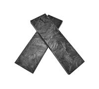 ZNQNDSR Lot De 2 Poignées De Couteau En Résine Noire, Écailles De Couteaux Vierges Avec Motifs Pour Bricolage, Artisanat Et Décoration(5.3x1.5x0.3 in)