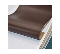 ZNQNDSR Simili Cuir Autocollant Patchs en Cuir 50 X 137 Cm pour Meubles. Patch De Réparation en Cuir Autocollant avec Texture Litchi pour Canapés Et Sièges Auto(Chocolate)
