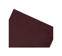 ZNQNDSR Simili Cuir Autocollant Ruban Adhésif en Cuir À Texture Litchi 50 X 137 Cm, Patch De Réparation pour Canapé, Bateau, Chaise, Sac À Main(Deep Brown)