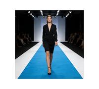 ZNQNDSR Tapis D'allée Antidérapant, Tapis De Course Non Tissé pour Cérémonie De Mariage, Décorations De Fête À Thème Et De Bal(Sky Blue,4.9x164ft)