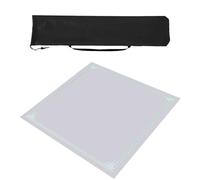 ZNQNDSR Tapis De Table Mahjong avec Sac De Rangement, Tapis De Mahjong pour Jeux De Cartes De Poker, Tapis De Jeu De Mahjong Carré Antidérapant(Gray,80x80cm)