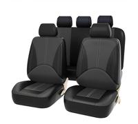ZNQRY 9Pcs Housse de Siege Voiture pour Mercedes-Benz C-Class Sedan C180 C200 C220d C300 C300d Universel Couverture Couvre Sieges Avant Arrière Protection Ensemble Nsembles,BlackGrey