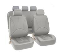 ZNQRY 9Pcs Housse de Siege Voiture pour Mercedes-Benz C-Class Sedan C180 C200 C220d C300 C300d Universel Couverture Couvre Sieges Avant Arrière Protection Ensemble Nsembles,GreyA