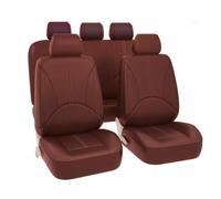 ZNQRY 9Pcs Housse de Siege Voiture pour Peugeot 406/406 Break 1995-2004 Universel Couverture Couvre Sieges Avant Arrière Protection Ensemble Nsembles Interieur,BrownA