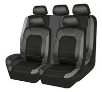 ZNQRY 9Pcs Universel Housse de Siege Voiture pour Renault Laguna Coupé/Laguna Grandtour III II I (Typ T) DT0/G/B56/K56 5-Seats Couverture Couvre Sieges Avant Arrière Protection,Black