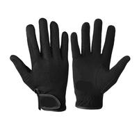 ZNTIHZ Gants d'équitation for Femmes, Pack léger et Respirant, Gants à Prise Confortable pour Les Sports De Plein Air(Black,M)