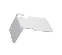 ZNTIHZ Lot de 2 étagères murales dissimulées en Acier Inoxydable, Support Mural for Livres, Rangement Simple et Pratique pour Salon,Chambre(White)