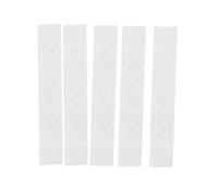 ZnttUu Lot de 100 perles d'acupuncture transparentes jetables pour homme et femme - Pointe d'oreille transparente