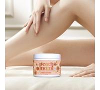 znutc Lotions Corporelles | Baume à l'Huile Lissante Pêche,Crème Raffermissante 59ml pour le Corps - Cuisses Fesses Ventre Bras Adultes Femmes Maison Voyage Soirée Noël Anniversaire Jour Nuit