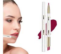 znutc Rouge À Lèvres Mat | Produits De Maquillage Hydratants Double Embout | Crayon À Lèvres Portable - Pour Femmes Amateurs De Beauté Mariées Artistes Mariages Fêtes Spectacles Événements