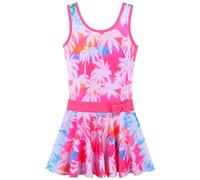 ZNYUNE Fille Maillot de Bain 1 Pièce Imprimé Classique S458 PinkCocoTree 164/170