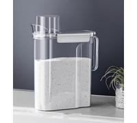 ZNZNANG distributeurs de détergent à lessive, adoucissant, 3 L, conteneurs de Savon Liquide, récipient à Perles pour adoucissant
