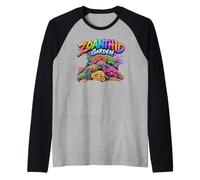 Zoanthid Garden Coral Reef Tank Zoanthid Shirt Manche Raglan