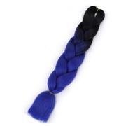 ZOAPDEBCERuban extension des cheveux humains, Cheveux tressés synthétiques Jumbo à température for tresses au crochet torsadées (B9)(B15)