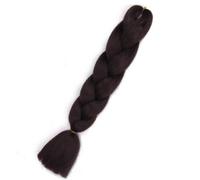 ZOAPDEBCERuban extension des cheveux humains, Cheveux tressés synthétiques Jumbo à température for tresses au crochet torsadées (B9)(A4)