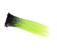 ZOAPDEBCERuban extension des cheveux humains, Extensions de cheveux Dreadlocks faites à la main de 24 pouces, mèches de cheveux synthétiques au Crochet for femmes (BUG_24INCH)(NATURAL COLOR-24INCH)