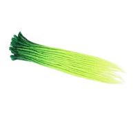 ZOAPDEBCERuban extension des cheveux humains, Extensions de cheveux Dreadlocks faites à la main de 24 pouces, mèches de cheveux synthétiques au Crochet for femmes (BUG_24INCH)(P1B/30-24INCH)