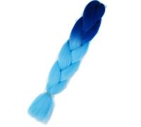 ZOAPDEBCERuban extension des cheveux humains, Extensions de cheveux synthétiques Jumbo au Crochet, tresses blondes for femmes (5)(81)