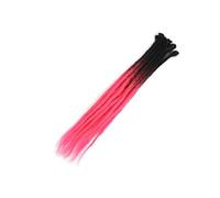 ZOAPDEBCERuban extension des cheveux humains, Locks Hair Naturel Crochet Cheveux Faits À La Main Dreadlocks Cheveux Synthétiques Tressage Cheveux for Femmes et Hommes(4)(Z2 10)