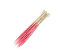 ZOAPDEBCERuban extension des cheveux humains, Locks Hair Naturel Crochet Cheveux Faits À La Main Dreadlocks Cheveux Synthétiques Tressage Cheveux for Femmes et Hommes(4)(Z2 17)
