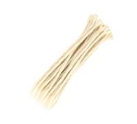 ZOAPDEBCERuban extension des cheveux humains, Locks Hair Naturel Crochet Cheveux Faits À La Main Dreadlocks Cheveux Synthétiques Tressage Cheveux for Femmes et Hommes(4)(613)