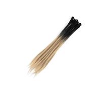 ZOAPDEBCERuban extension des cheveux humains, Locks Hair Naturel Crochet Cheveux Faits À La Main Dreadlocks Cheveux Synthétiques Tressage Cheveux for Femmes et Hommes(4)(Z2 31)