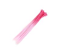 ZOAPDEBCERuban extension des cheveux humains, Locks Hair Naturel Crochet Cheveux Faits À La Main Dreadlocks Cheveux Synthétiques Tressage Cheveux for Femmes et Hommes(4)(Z2 8)
