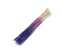 ZOAPDEBCERuban extension des cheveux humains, Locks Hair Naturel Crochet Cheveux Faits À La Main Dreadlocks Cheveux Synthétiques Tressage Cheveux for Femmes et Hommes(4)(Z3 11)