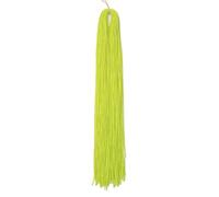 ZOAPDEBCERuban extension des cheveux humains, Tresses synthétiques longues micro pré-bouclées de 24 pouces, tresses fines en petite boîte, cheveux torsadés au crochet for femmes et filles (4)(A22)