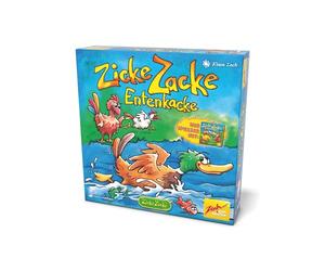 Zoch 601105196 - Canard Zicke Zacke - Extension en Un Jeu d'enfant en Crosse de Poule - Jeu pour Enfants à partir de 4 Ans, pour 2 à 6 Joueurs, Uniquement jouable avec Crosse de Poulet en Zigzag