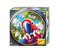 Zoch 601105203 Mach Die Flatter - Jeu de Confusion Amusant pour Perroquet à partir de 6 Ans - Jeu de Cartes pour Toute la Famille de 2 à 5 Joueurs