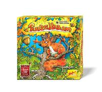 Zoch Purzelbaum 601105128 Jeu d'adresse et de mémoire tridimensionnel avec Arbre en Bois et Noix, 2 à 4 Joueurs, pour Enfants à partir de 4 Ans