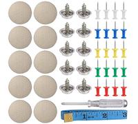 Zocipro 65PCS Bouton d'outils de Toit de Voiture Décoration Voiture Fixation Bouchon à Vis Réparation de Toit de Voiture Boucle Fixe de Toit de Voiture Bouton Ciel de Toit Voiture pour Fixe