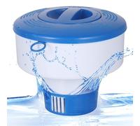 Zocipro Diffuseur Chlore Piscine, 8'' Flotteur Piscine pour Gros Galets et Granules, Flotteur Chlore Piscine, Diffuseur Piscine Chlore Flottant pour Spa et Hot Tub