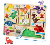 Zocipro Jeu Magnétique Labyrinthe, Jeu de Tri Magnétique pour Enfants âgés de 2 3 4 5 Ans, Jeu de Tri d'apprentissage des Chiffres et des Couleurs, Jouet de Motricité pour Enfants Filles Garçons