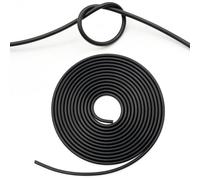 ZOCONE 6 Mètres Tuyau Silicone 3 mm, (ID 3 mm, OD 7 mm) Noir Durite Depression Turbo pour Voiture Haute Température Tuyau à Vide en Silicone Durite Essence pour Avec Radiateur de Véhicule