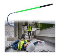ZOCWJK Crochet de sauvetage isolé haute tension commercial, anti-électrocution, outil de sécurité électrique, tige de sauvetage avec poignée antidérapante, pour centrale électrique/usine électrique