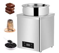 ZOCWJK Plats de frottement électriques pour fondeur de chocolat, distributeur de fromage électrique 7L, machine de trempe au chocolat commerciale, 900W Commercial chocolat machine à tremper