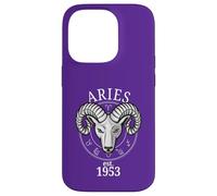 Zodiac Bélier Ram né en 1953 Coque pour iPhone 14 Pro