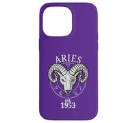 Zodiac Bélier Ram né en 1953 Coque pour iPhone 14 Pro Max