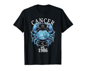 Zodiac Cancer Né en 1986 T-Shirt