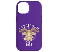 Zodiac Capricorne né en 1953 Coque pour iPhone 14