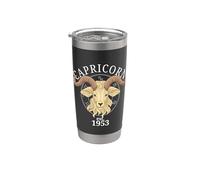 Zodiac Capricorne né en 1953 Gobelet isotherme en acier inoxydable double paroi