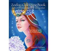 Zodiac Colouring Book: 2 sets of 12 zodiac portraits for you to colour
