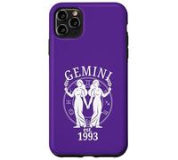 Zodiac Gemini Twins nés en 1993 Coque pour iPhone 11 Pro Max