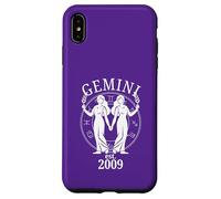 Zodiac Gemini Twins nés en 2009 Coque pour iPhone XS Max