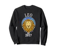 Zodiac Lion né en 2017 Sweatshirt